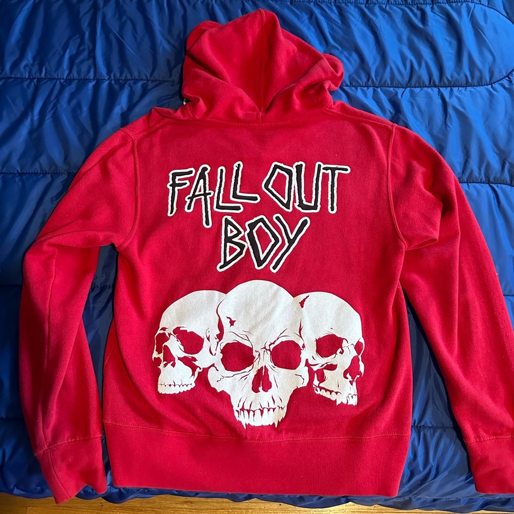 Fall out Boy zip up hoodie